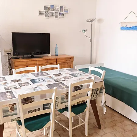 Villa T2 Climatisee, 5 Pers, Proche Plage, Cour, Jardin, Barbecue, Parking, 2* Meubles Tourisme - Fr-1-797-57 *