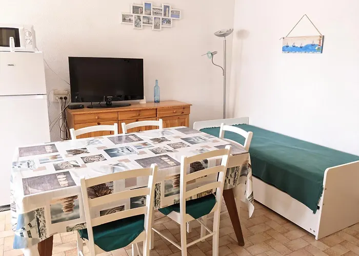 Vila T2 Climatisee, 5 Pers, Proche Plage, Cour, Jardin, Barbecue, Parking, 2* Meubles Tourisme - Fr-1-797-57 *